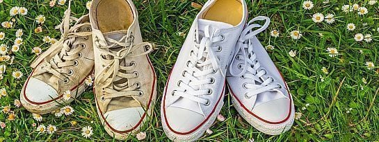 Как почистить белую обувь? 