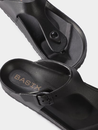 Вьетнамки BASIX модель 02 BLACK — фото 3 - INTERTOP