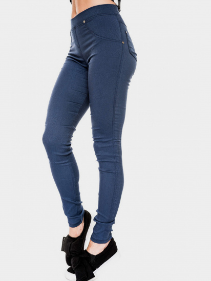 Скіні джинси ISSA Plus модель 012_blue — фото 3 - INTERTOP