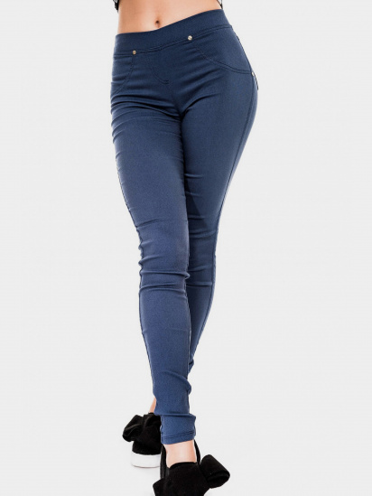 Скіні джинси ISSA Plus модель 012_blue — фото - INTERTOP
