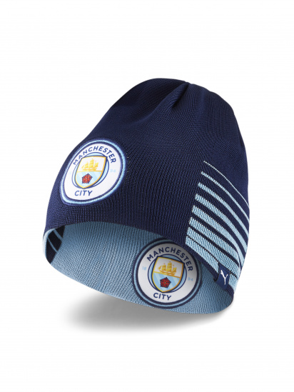 Шапка PUMA MCFC Reversible Beanie модель 023389 — фото 3 - INTERTOP