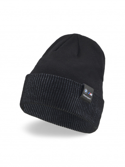 Шапка PUMA Bmw Mms Classic Cuff Beanie модель 024024 — фото - INTERTOP