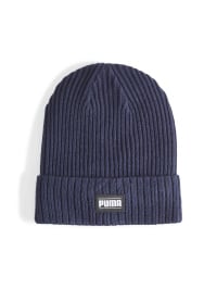 Синий - Шапка PUMA Ribbed Classic Cuff Beanie