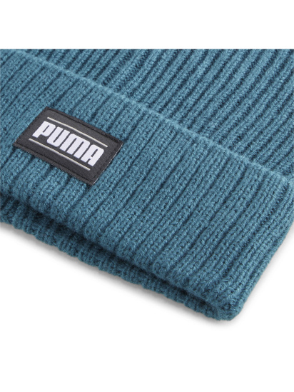 Шапка PUMA Ribbed Classic Cuff Beanie модель 024038 — фото 3 - INTERTOP