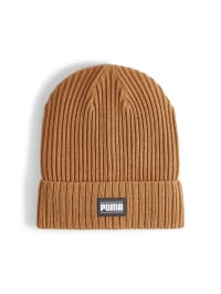 Бежевый - Шапка PUMA Ribbed Classic Cuff Beanie