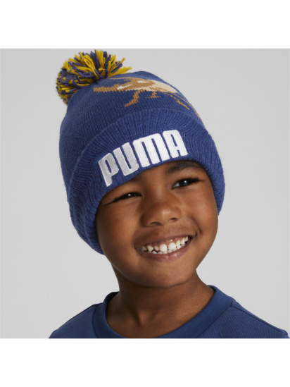 Шапка PUMA Small World Pom Beanie модель 024073 — фото 3 - INTERTOP