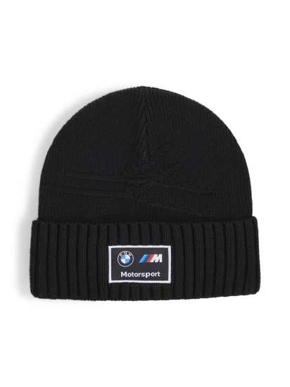 Шапка PUMA Bmw Mms Classic Cuff Beanie модель 025670 — фото - INTERTOP