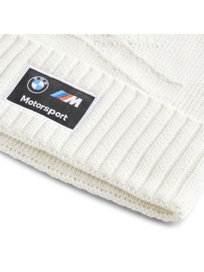 Шапка PUMA Bmw Mms Classic Cuff Beanie модель 025670 — фото 3 - INTERTOP