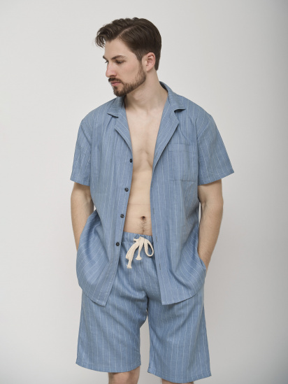 Пижама HANDY WEAR Linen Strip Short модель 0262 — фото - INTERTOP