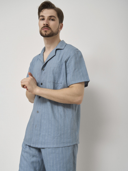 Пижама HANDY WEAR Linen Strip Short модель 0262 — фото 5 - INTERTOP