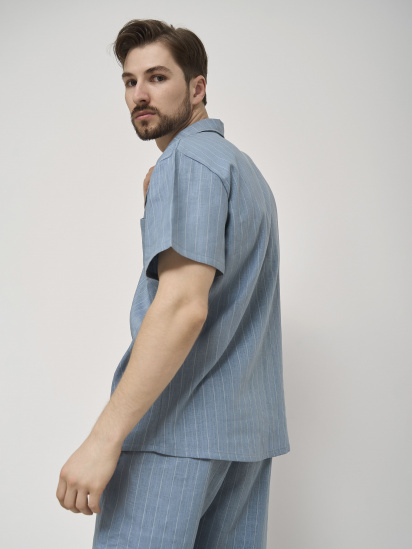 Пижама HANDY WEAR Linen Strip Short модель 0262 — фото 6 - INTERTOP