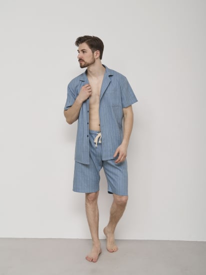 Пижама HANDY WEAR Linen Strip Short модель 0262 — фото - INTERTOP