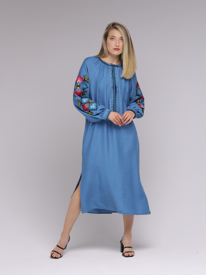 Вышитое платье Svarga модель SV-FD00536-1160-10011 — фото - INTERTOP