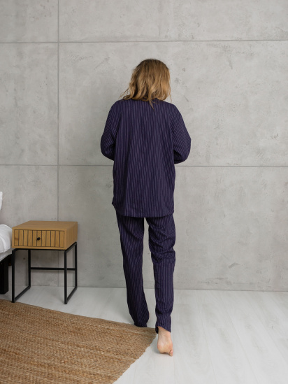 Пижама HANDY WEAR Linen Strip модель 0360-1 — фото 5 - INTERTOP