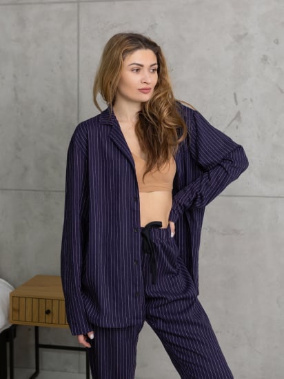 Пижама HANDY WEAR Linen Strip модель 0360-1 — фото - INTERTOP