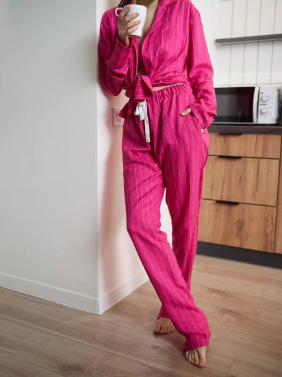 Пижама HANDY WEAR Linen Strip модель 0363 — фото 3 - INTERTOP