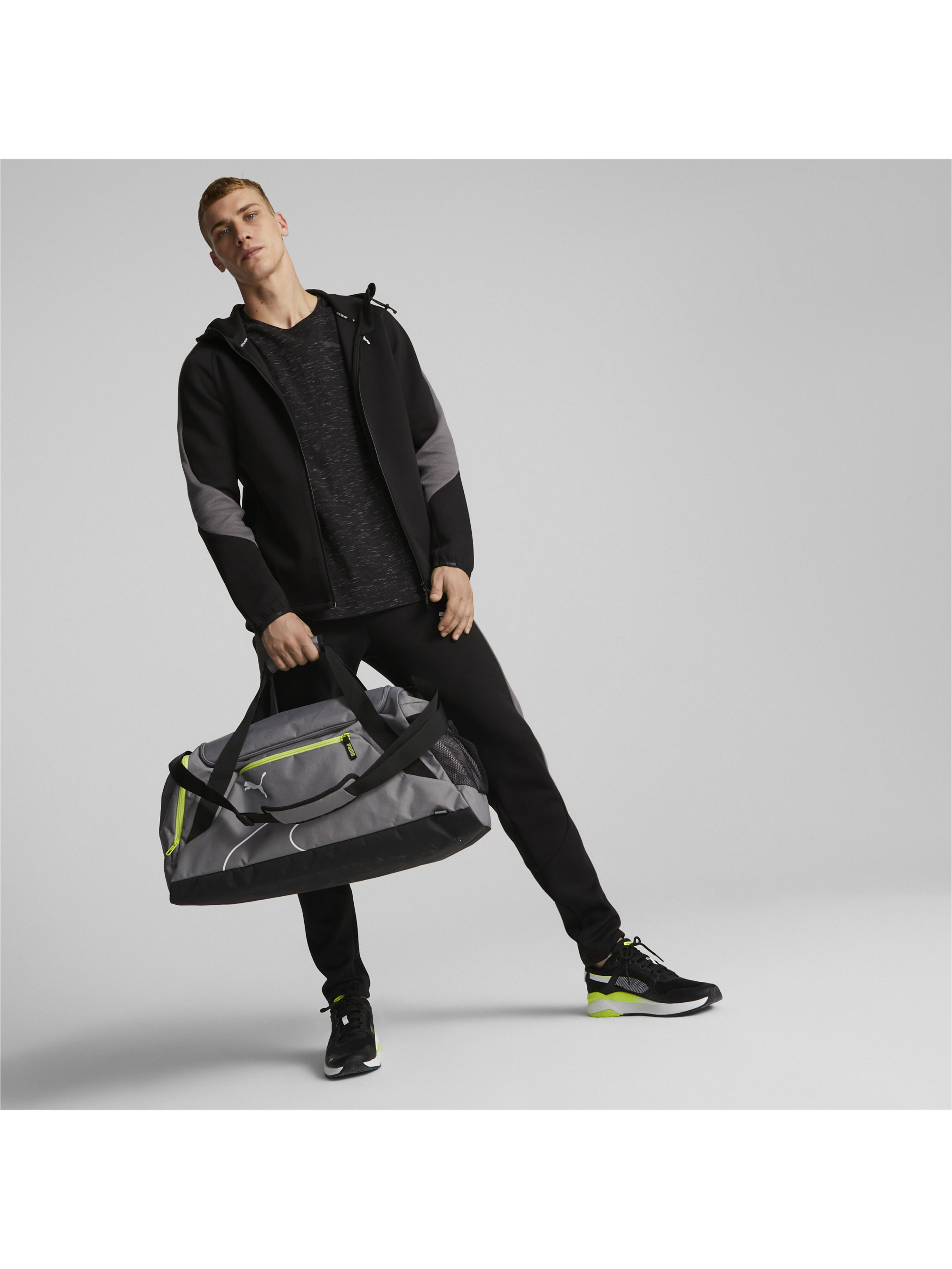 

PUMA Дорожная сумка (079237_02) Унисекс, цвет - Серый