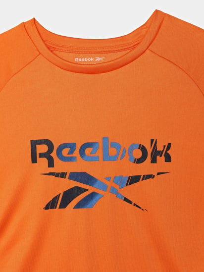 Футболка Reebok 2 Packs Sportswear Fit Graphic Print модель H9892RB_NAVY BLUE/ORANGE — фото 3 - INTERTOP