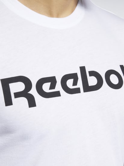Футболка Reebok Graphic Series Linear Logo модель FP9163 — фото 4 - INTERTOP