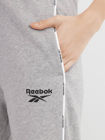 Штаны спортивные Reebok Piping Pack модель HB4031 — фото 3 - INTERTOP