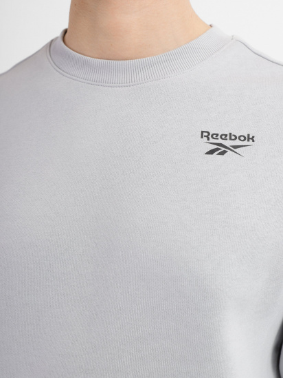 Світшот Reebok Identity Fleece Crew модель HG4446 — фото 3 - INTERTOP