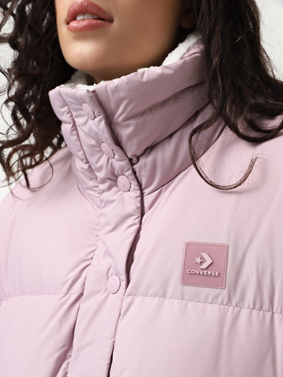 Зимняя куртка CONVERSE Commercial Short Down модель 10025204-535 — фото 4 - INTERTOP