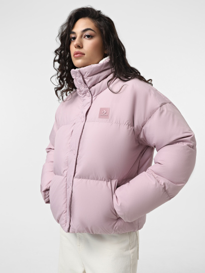 Зимняя куртка CONVERSE Commercial Short Down модель 10025204-535 — фото - INTERTOP