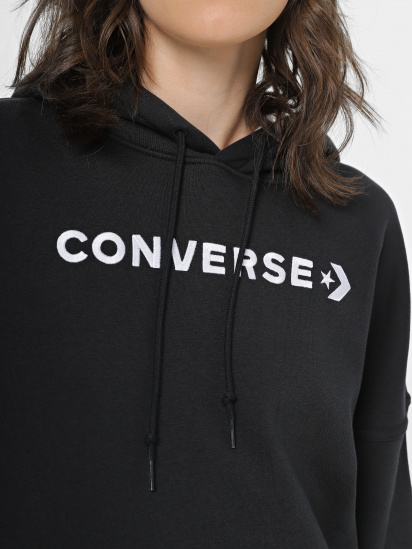 Худі CONVERSE Embroidered Wordmark Fleece модель 10025690-001 — фото 4 - INTERTOP