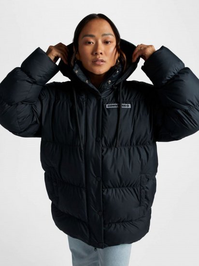 Зимняя куртка CONVERSE Oversized Super Puffer модель 10025202-001 — фото - INTERTOP