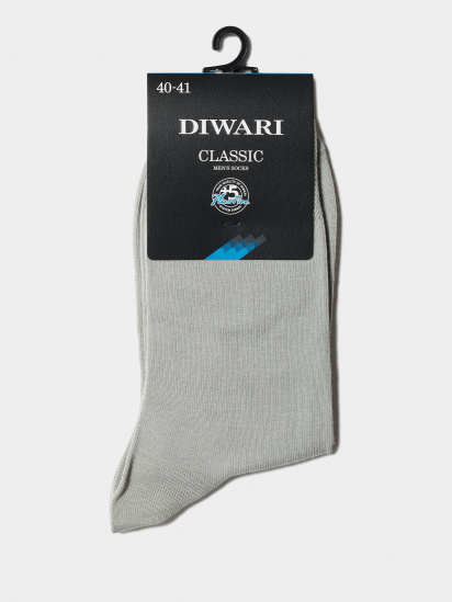 Шкарпетки та гольфи DiWaRi модель 5С-08СП 000 сірий — фото - INTERTOP