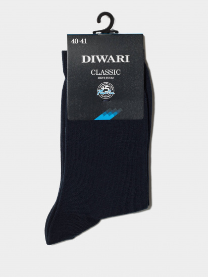 Шкарпетки та гольфи DiWaRi модель 5С-08СП 000 темно-синій — фото - INTERTOP
