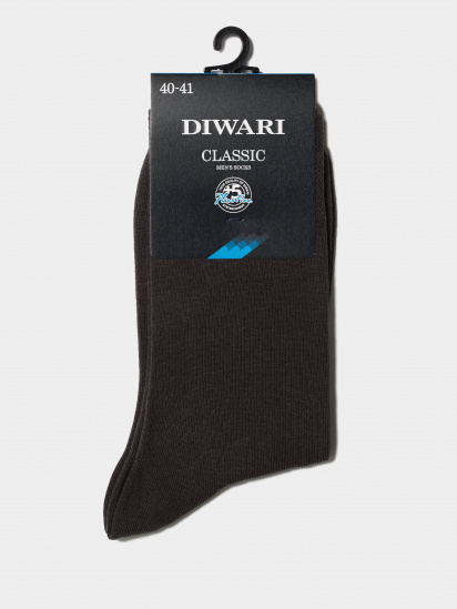 Носки и гольфы DiWaRi модель 5С-08СП 000 темно-сірий — фото - INTERTOP