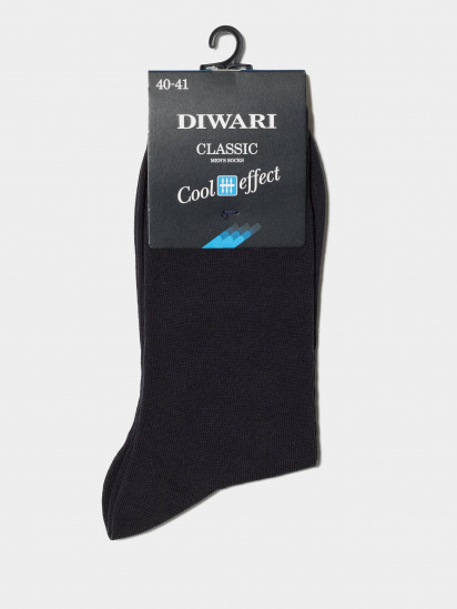 Шкарпетки та гольфи DiWaRi модель 7С-23СП 000 графіт — фото - INTERTOP
