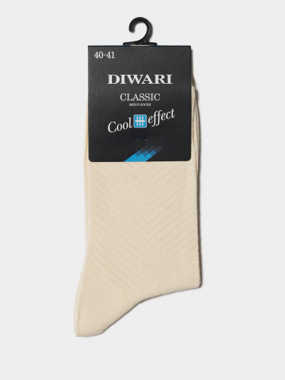 Шкарпетки та гольфи DiWaRi модель 7С-23СП 010 бежевий — фото - INTERTOP