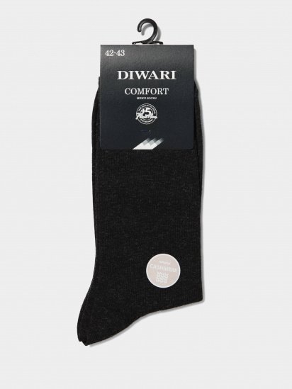Шкарпетки та гольфи DiWaRi модель 15С-66СП 000 чорний — фото - INTERTOP