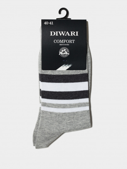 Шкарпетки та гольфи DiWaRi модель 7С-26 СП 041 сірий — фото - INTERTOP