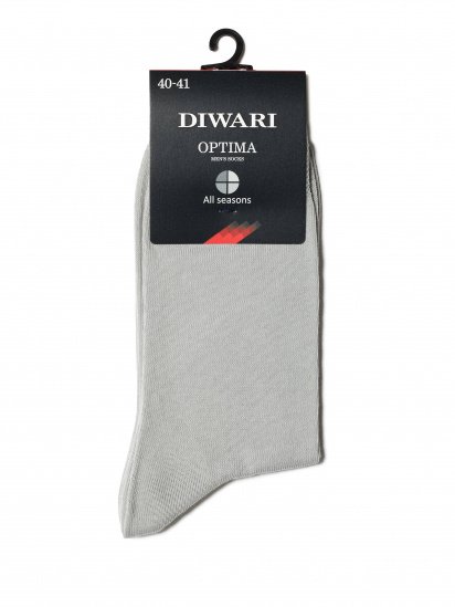 Шкарпетки та гольфи DiWaRi модель 7С-43СП 000 сірий — фото - INTERTOP