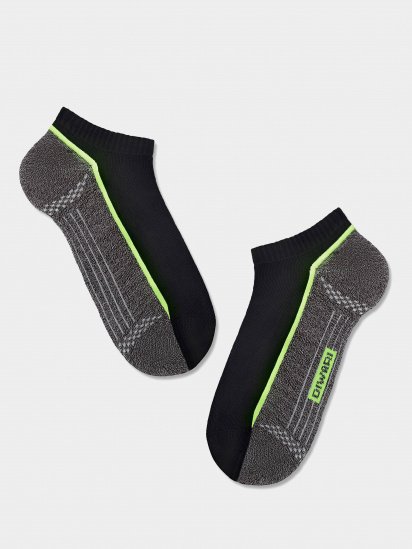 Шкарпетки та гольфи DiWaRi модель 15С-44СП 044 чорний-темн-сірий — фото - INTERTOP