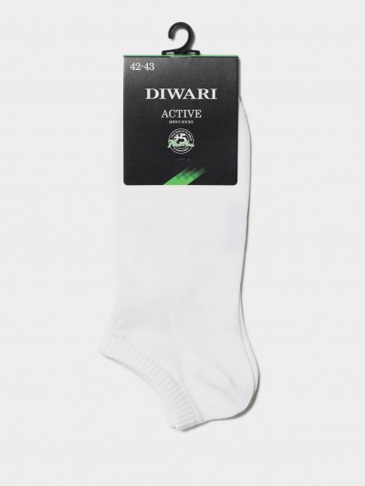 Шкарпетки та гольфи DiWaRi модель 15С-74СП 000 білий — фото - INTERTOP