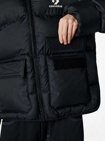Зимняя куртка CONVERSE Patch Pocket Puffer модель 10023798-001 — фото 3 - INTERTOP