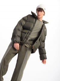 Зелёный - Зимняя куртка CONVERSE  Patch Pocket Puffer