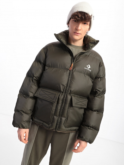 Зимняя куртка CONVERSE  Patch Pocket Puffer модель 10023798-316 — фото 4 - INTERTOP