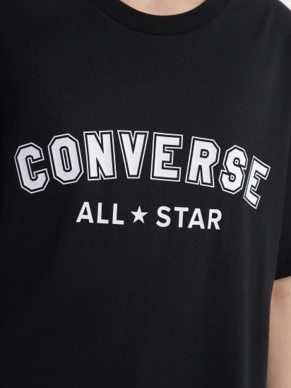 Футболка CONVERSE All Star модель 10024566-001 — фото 4 - INTERTOP