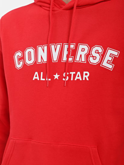 Худи CONVERSE Classic Fit All Star Center Front модель 10025411-600 — фото 6 - INTERTOP