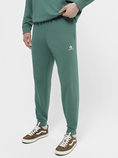 Штаны спортивные CONVERSE Standard Fit Wearers Left Star Chev Emb Fleece Ft модель 10023873-304 — фото - INTERTOP