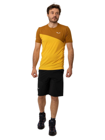 Футболка спортивная Salewa Puez Sporty Dry T-shirt модель 100045980 — фото 3 - INTERTOP