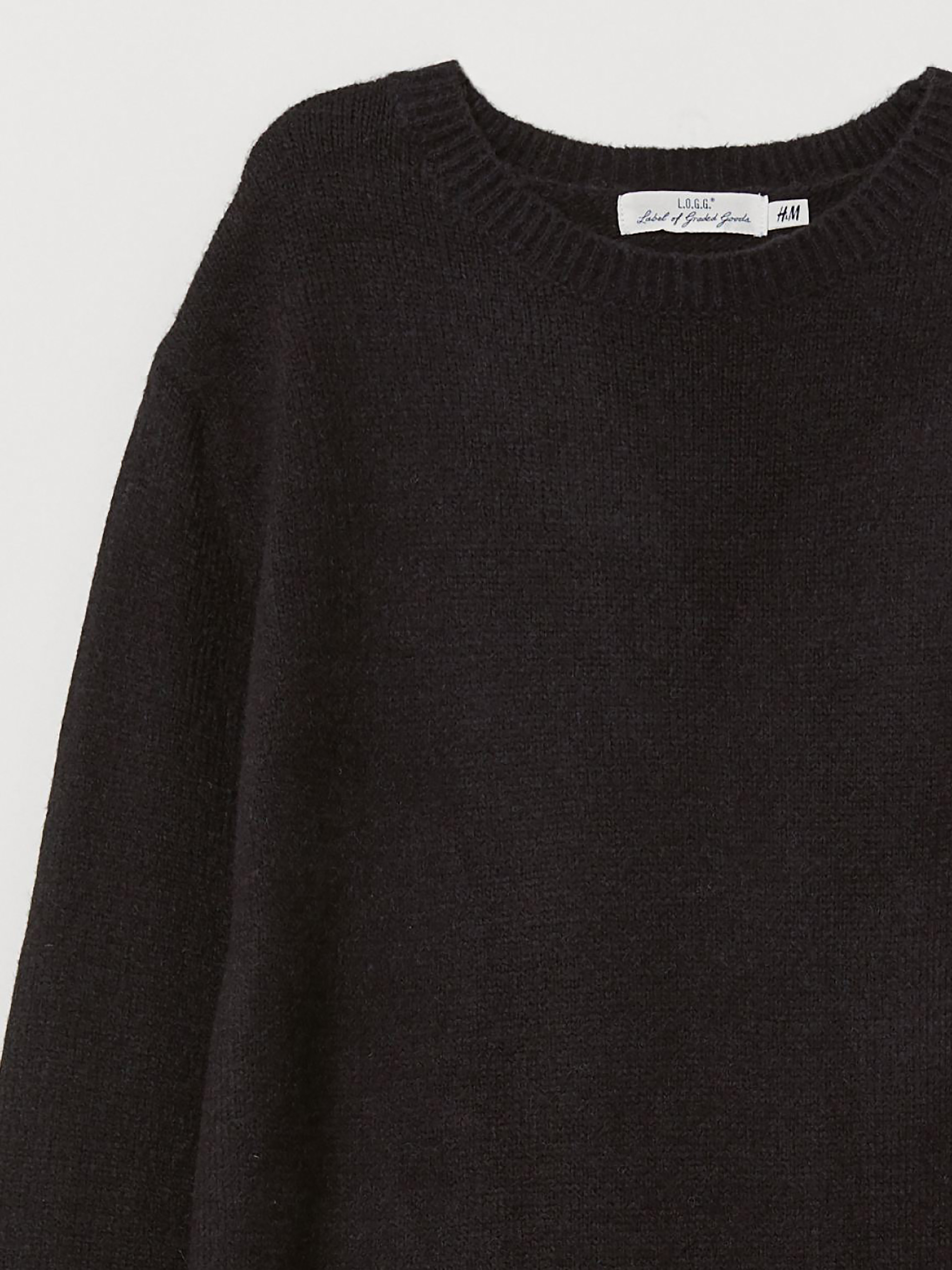 

H&M Платье миди (10043603) Женское, цвет - Чёрный