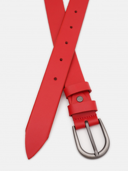 Ремень Borsa Leather модель 100v1genw39-red — фото - INTERTOP