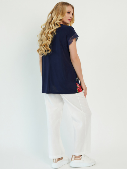 Блуза с коротким рукавом Miledi модель 101377 — фото - INTERTOP