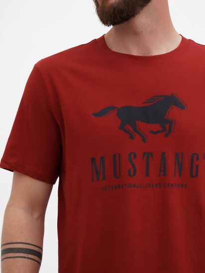 Футболка Mustang Jeans модель 1014083 — фото 4 - INTERTOP